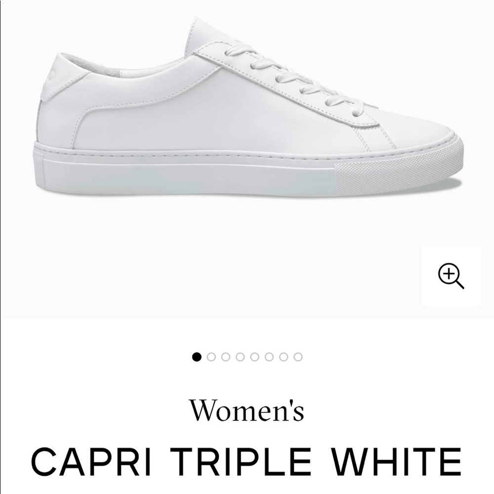 KOIO white leather sneaker